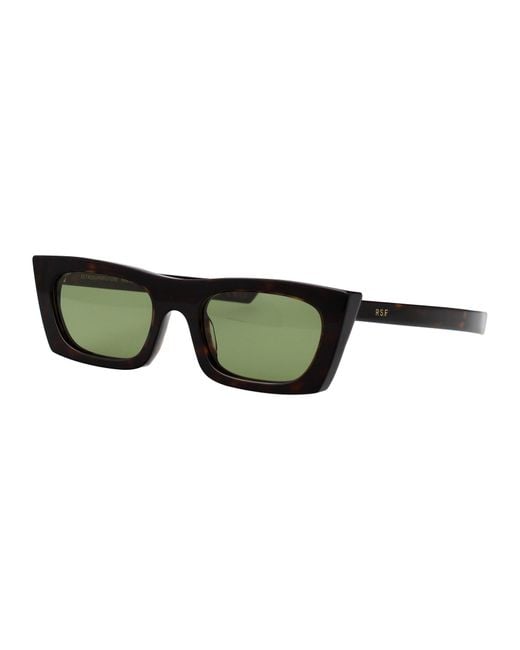 Retrosuperfuture Green Squared Sunglasses Nc2 3627