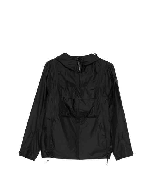 C P Company Bovenkleding Middellange Jas in het Black