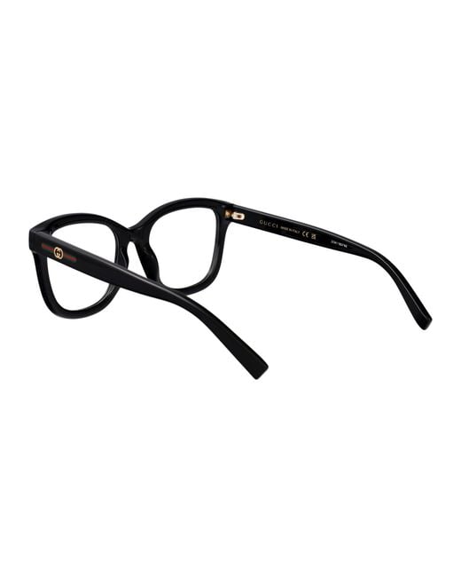 Gucci Black GG1340O Square Frames