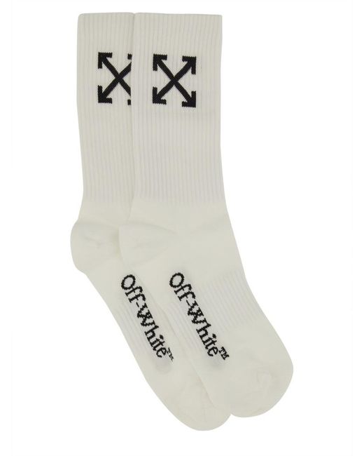 Medium Choques avec motif "flèche" Off-White c/o Virgil Abloh en coloris White