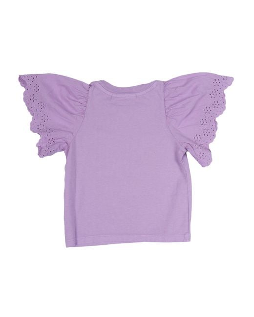 Molo Purple Ritza T Shirts Short Sleeves