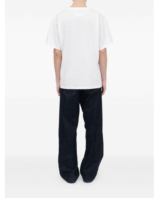 MM6 by Maison Martin Margiela White T Shirts And Polos for men