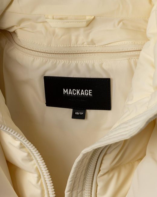 Abrigos Blanco Mackage de color Natural