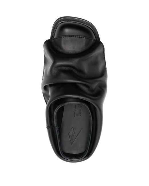 The Attico Black Sandals