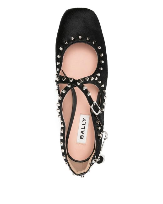 Bally Black Beliska Py Studs