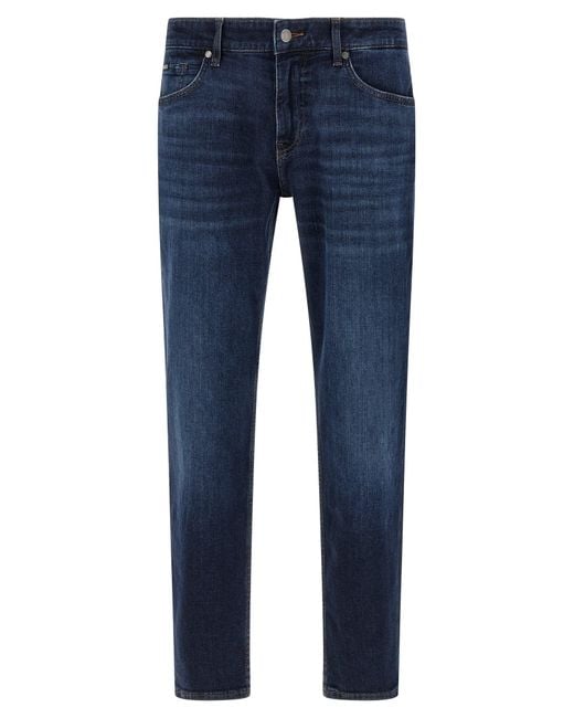 Boss Blue Cashmere Touch Jeans for men