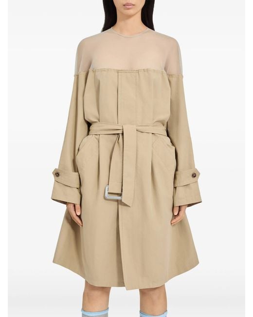 MM6 by Maison Margiela Natural Midi Dress