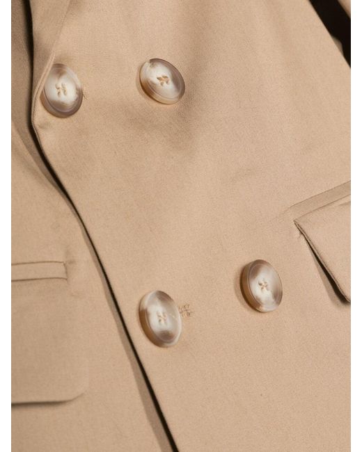 Fay Natural Double Breasted Jacket