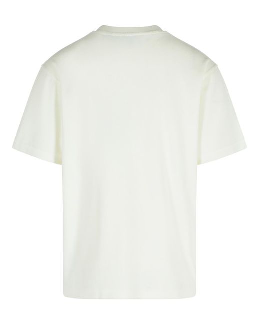 Burberry Gray Cotton Blend T Shirt