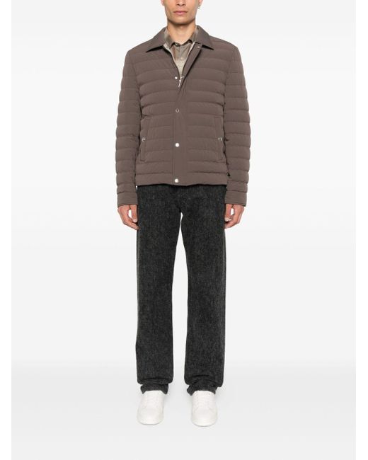 Veste À Design Matelassé Brunello Cucinelli pour homme en coloris Brown