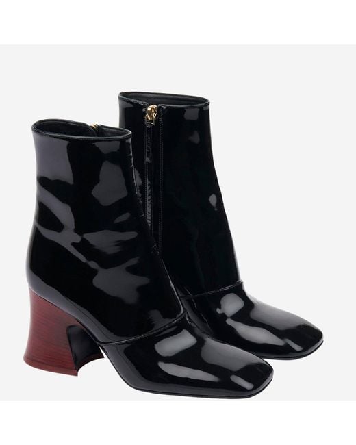 Chloé Black Janis Heeled Ankle Boot