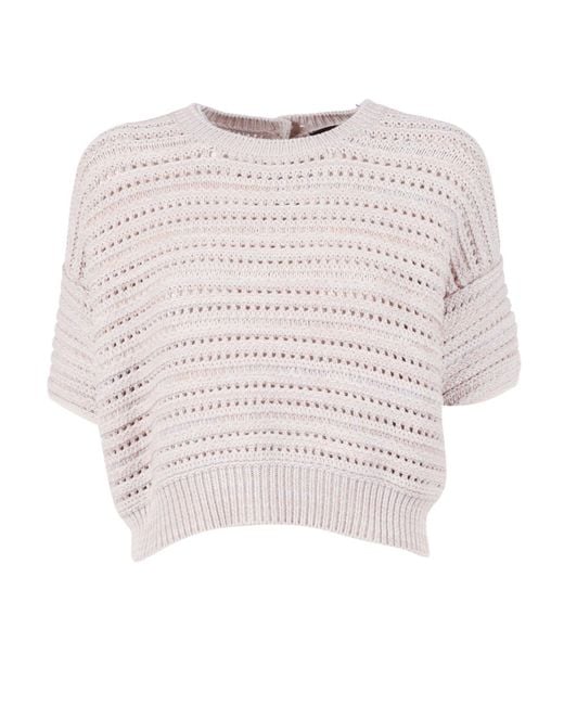 Emporio Armani Woman White Sweater