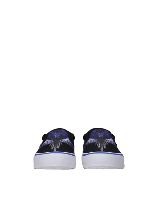 Marcelo Burlon Blue Slip On Fabric for men