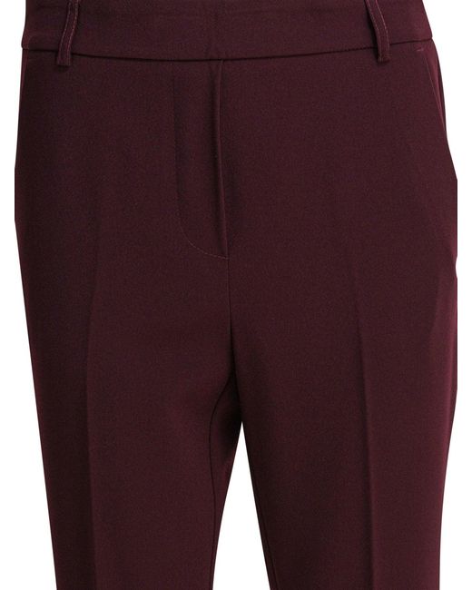 Semler Broek Met Elastische Taille in het Purple