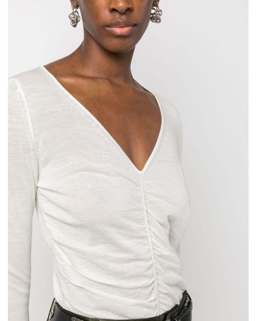 Isabel Marant White Acara Clothing