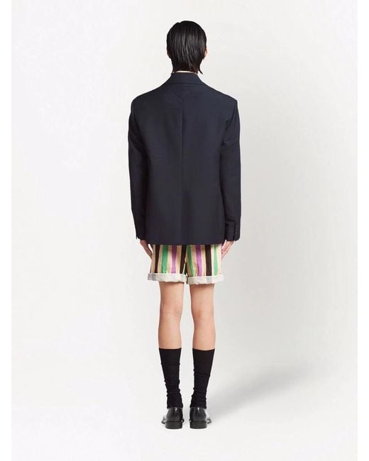 Prada Wollen Blazer in het Blue voor heren