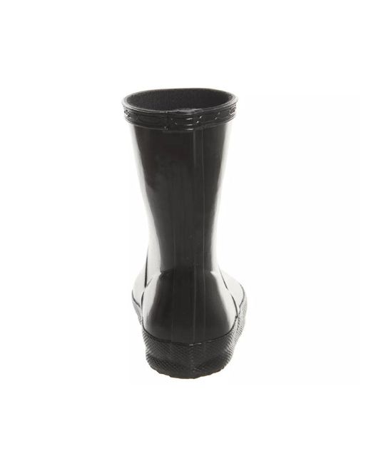Hunter Black "First Classic Gloss" Boots