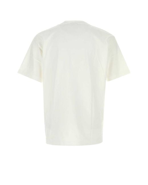 New Balance White Cotton T Shirt