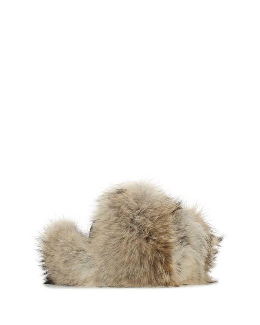 Prada Multicolor Nylon And Fur Hat
