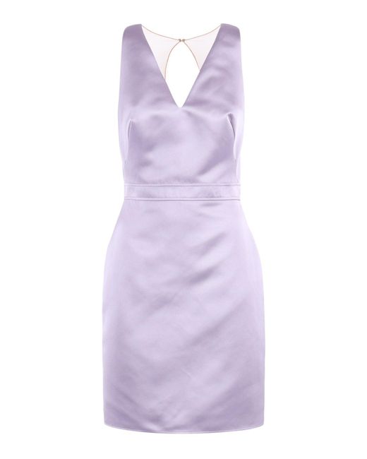 Elisabetta Franchi Purple Party Dresses