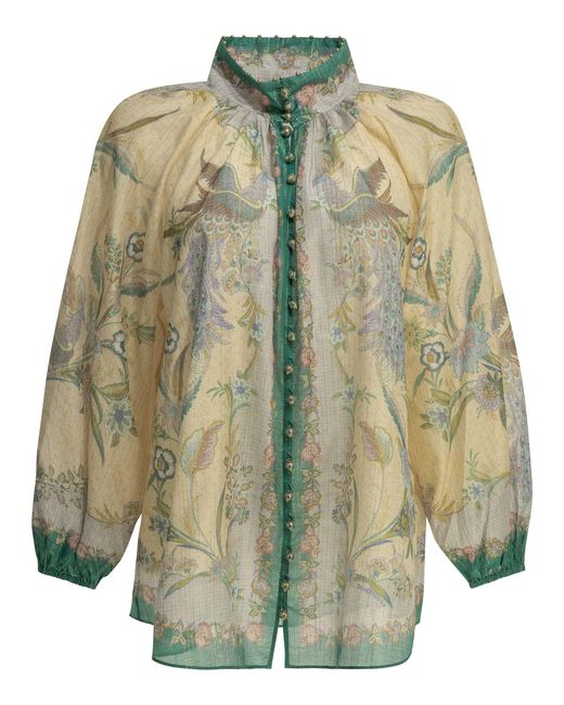 Zimmermann Green Freizeithemd "Indra".