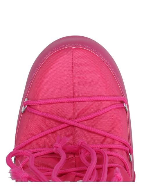 Moon Boot Pink Boots