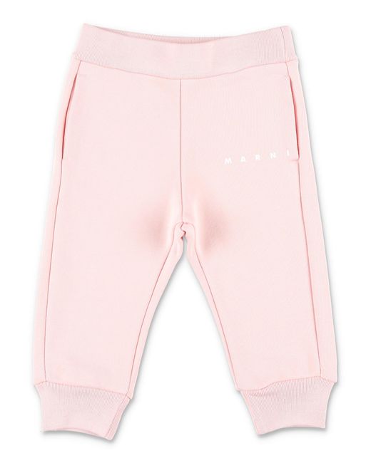 Marni Pink Mini Cozy Two-Piece Fleece Set