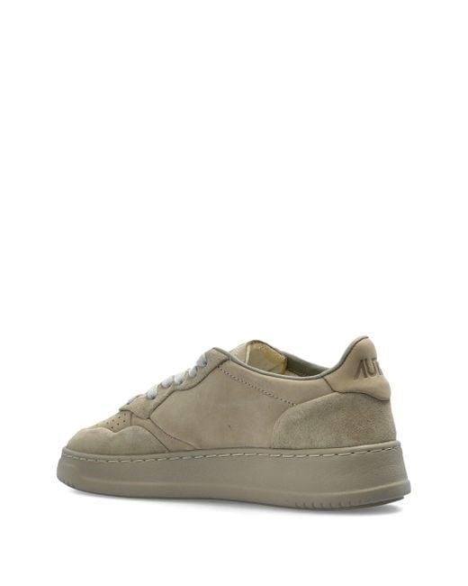 Autry Brown Medalist Low Nab/Sue Shoes