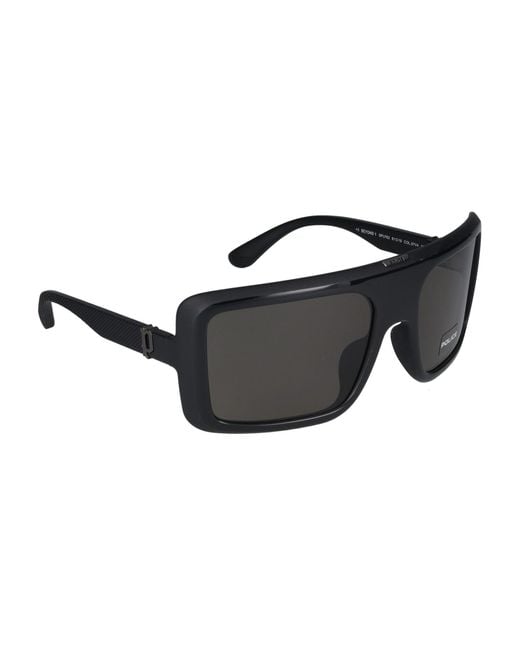Police Black SPLF62 Unisex Sonnenbrille