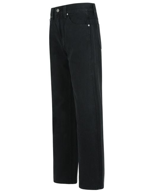Khaite Black 'Bonnie' Cotton Jeans