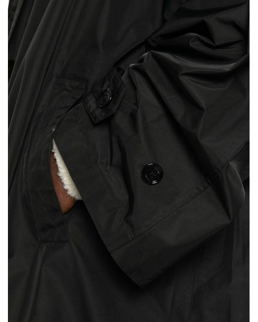 Totême Black Car Coat