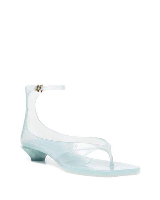Chloé Blue Jelly Sandals