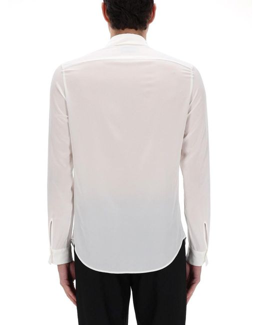Gucci White Silk Shirt for men