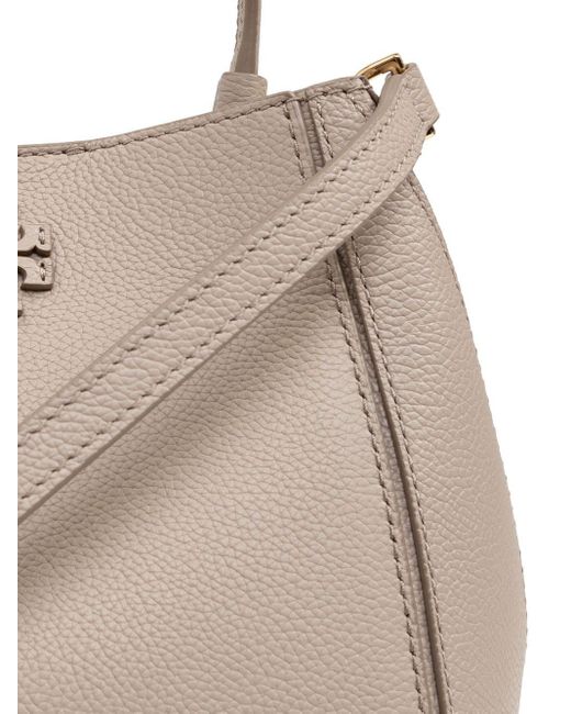 Tory Burch Natural Mc Graw Small Leder Eimerbeutel