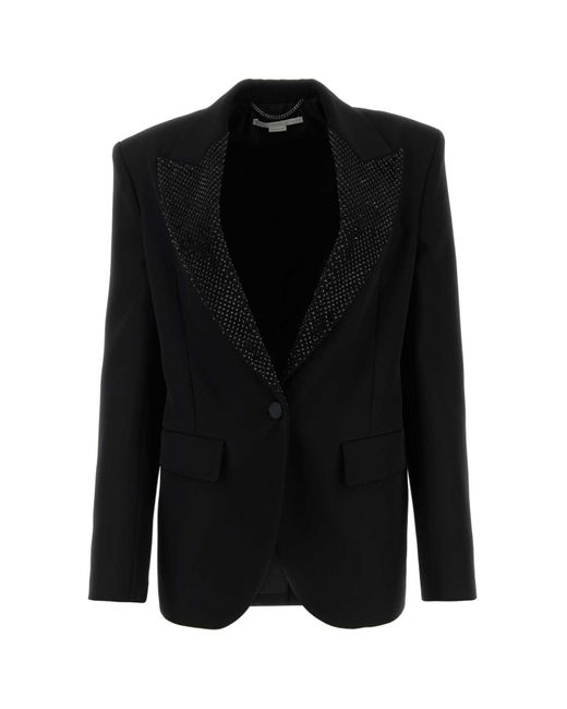 Stella McCartney Black Wool Blazer