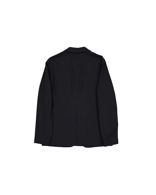 Herno Blue Single Breasted Blazer
