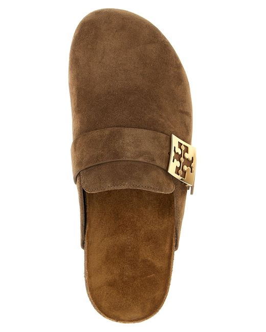 Tory Burch Brown 'Mellow' Mules