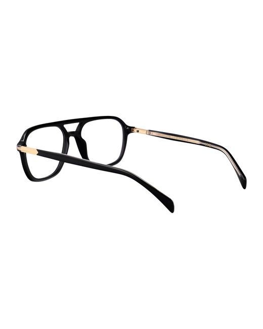David Beckham Black Optical Frames Db1182 Acetate Glasses for men