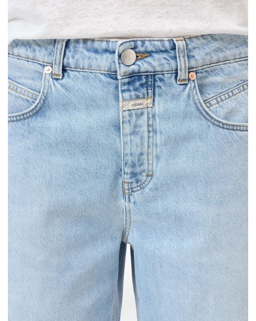 Closed Blue Denim Cotton Shorts