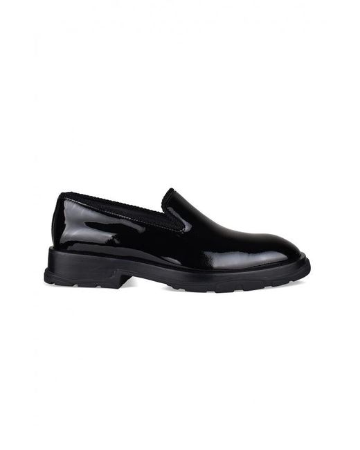 Alexander McQueen Black Alexander MC Queen schlüpfen auf Profilbettrade