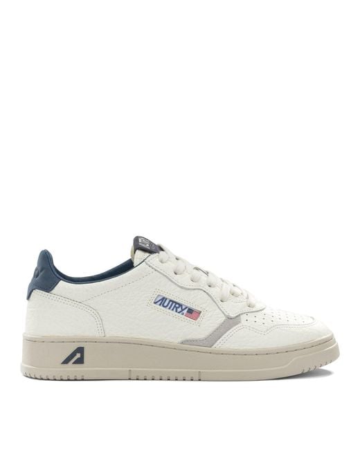 Autry "Medalist Low"-Sneaker in White für Herren