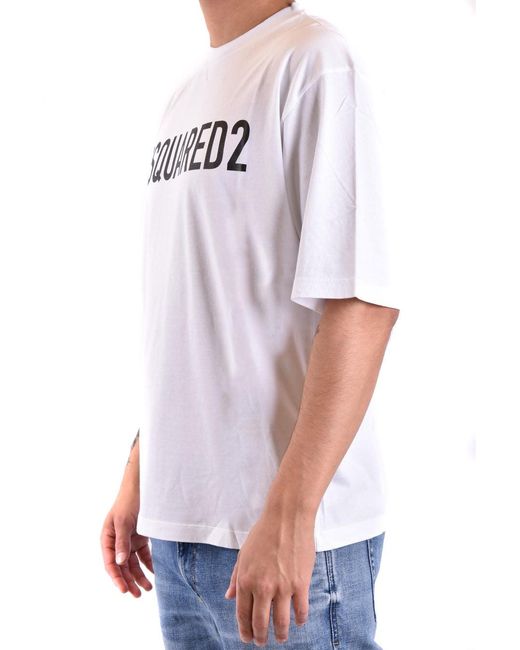 Blanco DSquared² de hombre de color White