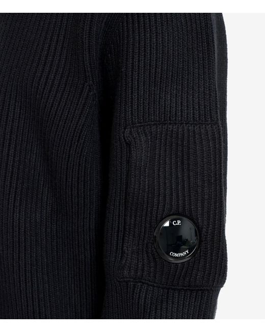 C P Company C.p. Bedrijf Truien Zwart in het Blue voor heren
