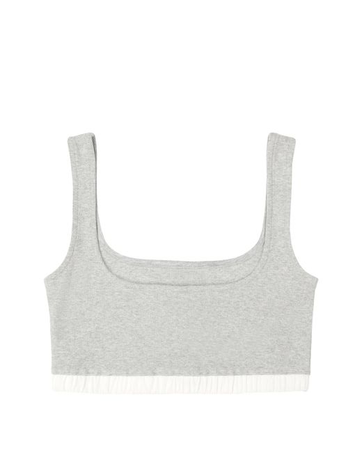 Entire studios White Lounge Bra