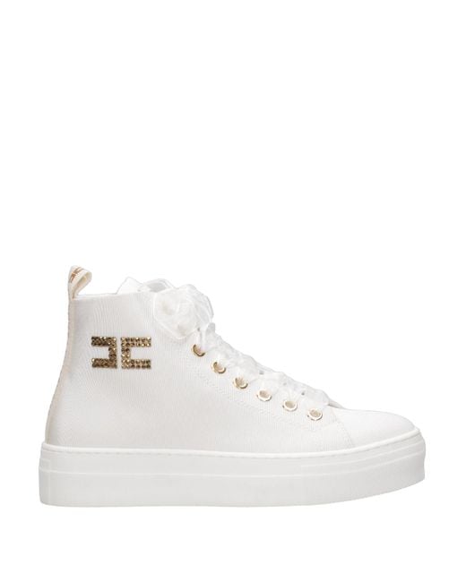 Elisabetta Franchi White Sneakers