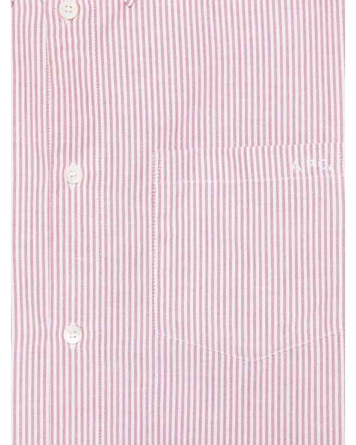 A.P.C. Pink Chemise New Greg