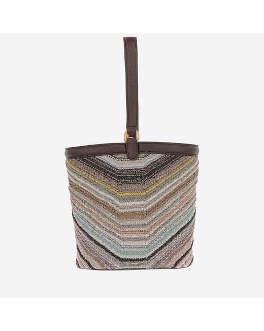 Missoni Gray Shoulder Bag