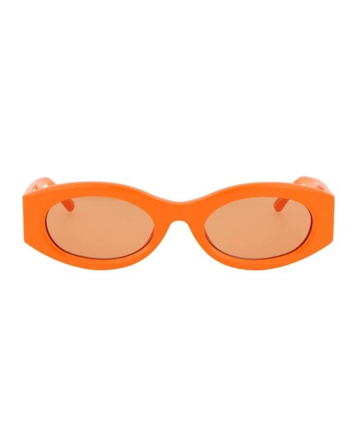 The Attico Orange Sunglasses