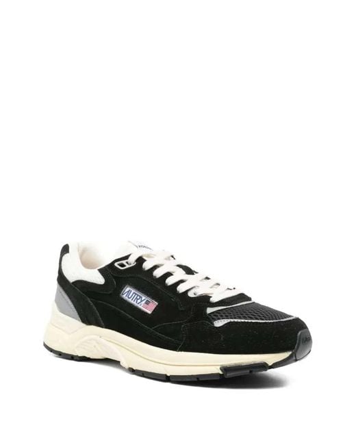 Autry Black Sneakers With Inserts