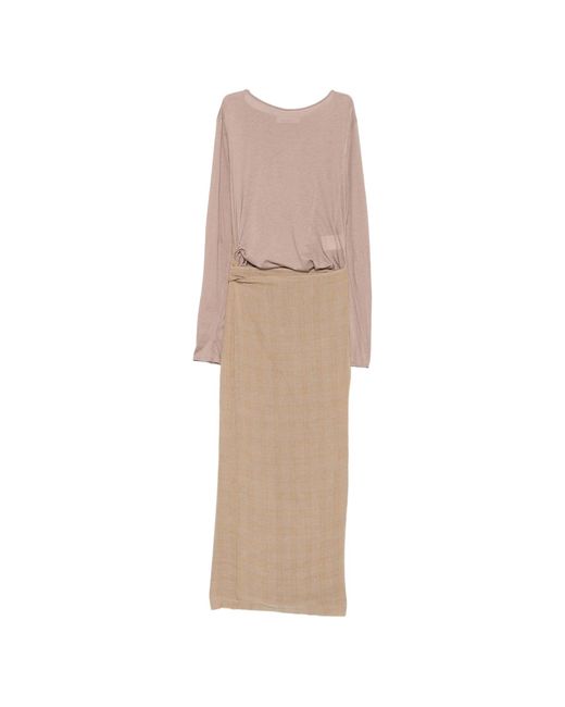 Our Legacy Natural Twisted Dress